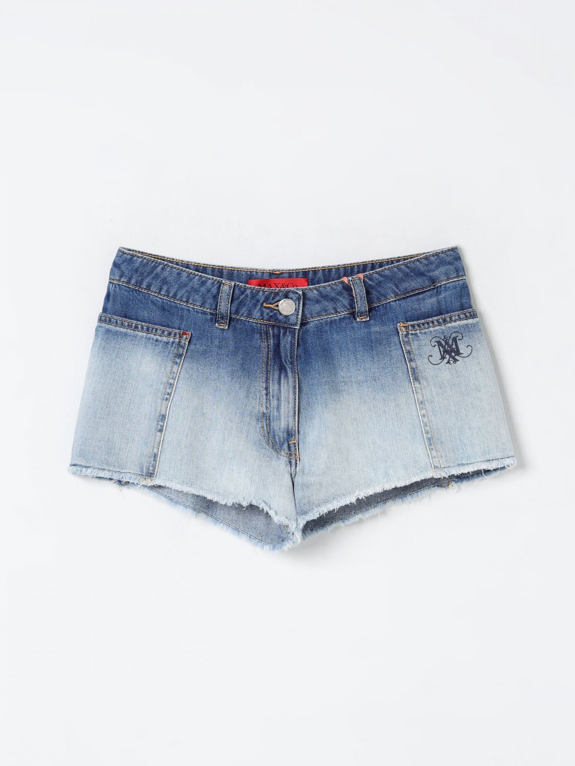 Max & Co. Kid Short Kids Color Denim In Denim