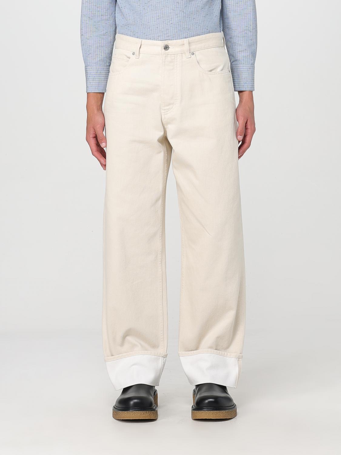 Jeans BOTTEGA VENETA Men color Yellow Cream Jeans BOTTEGA VENETA Men color Yellow Cream