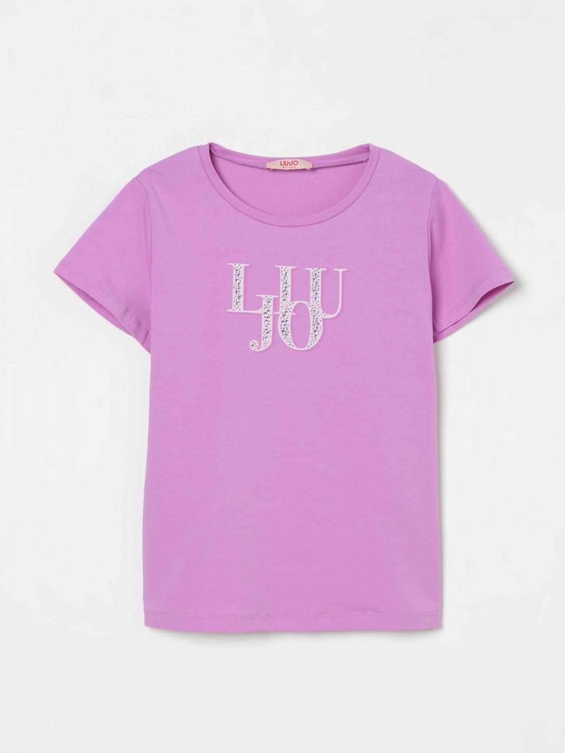 Liu •jo T-shirt Liu Jo Kinder Farbe Violett In Violett