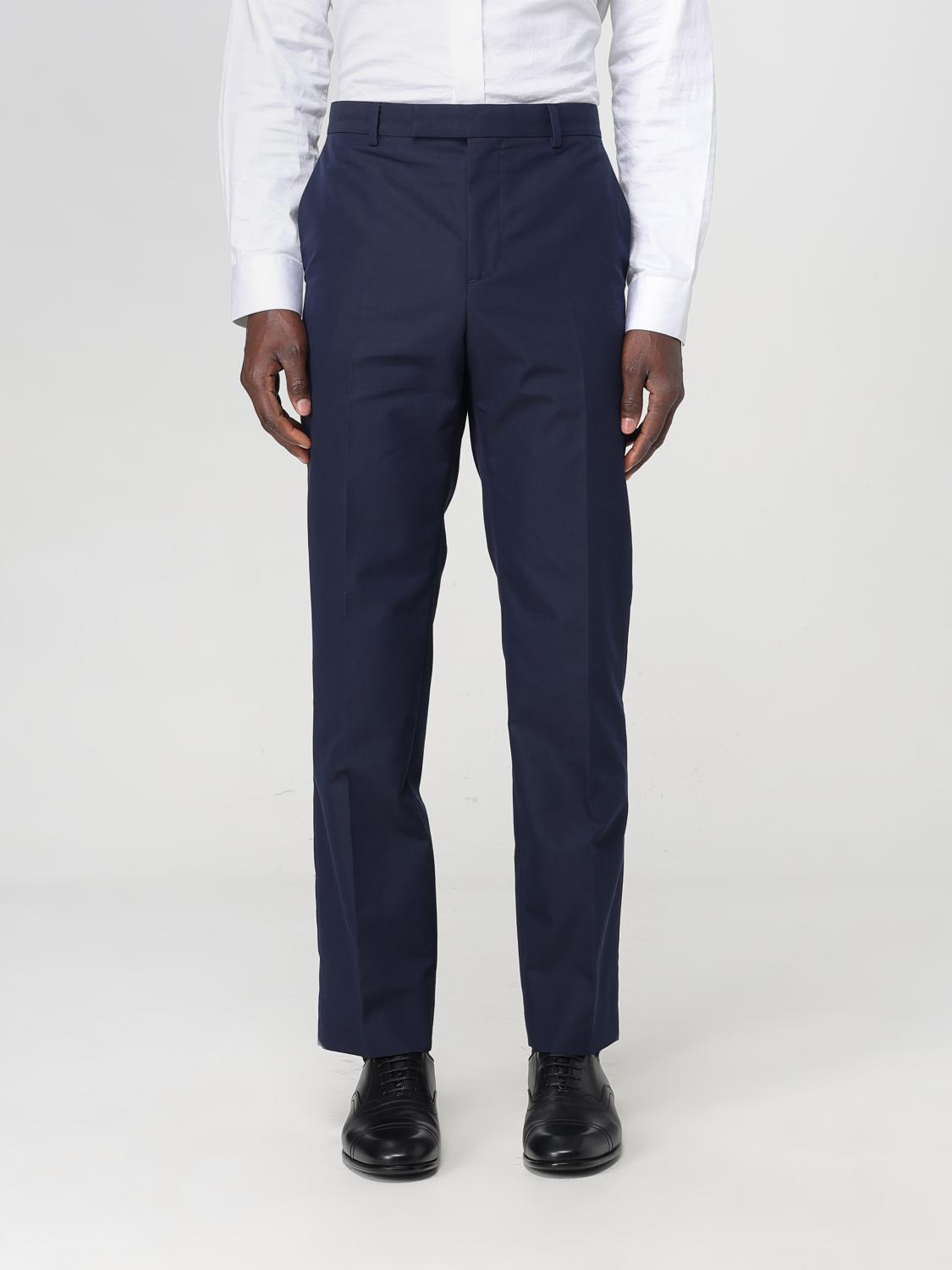 GUCCI Pantalone classico in cotone stretch