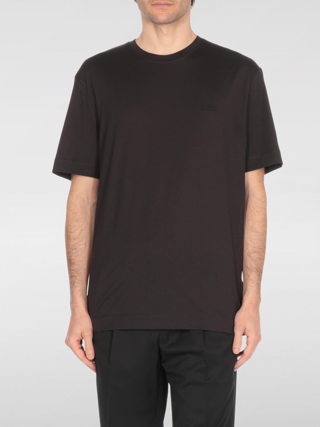 Zegna T-shirt Men Color Blue