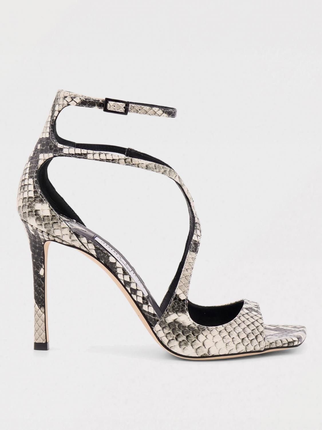 Jimmy Choo Sandalen Mit Absatz Damen Farbe Grau