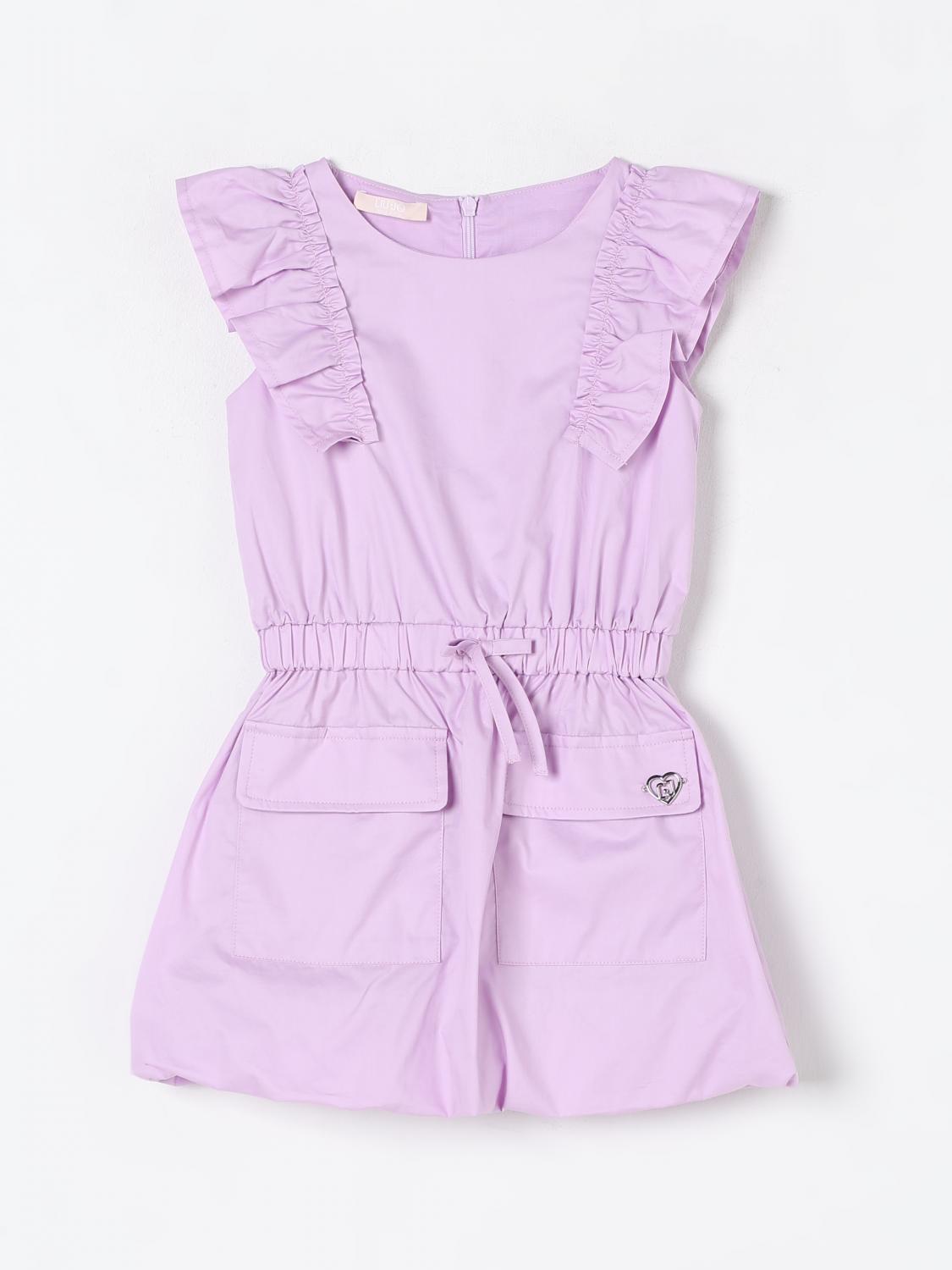 LIU •JO DRESS LIU JO KIDS COLOR WISTERIA G69788085