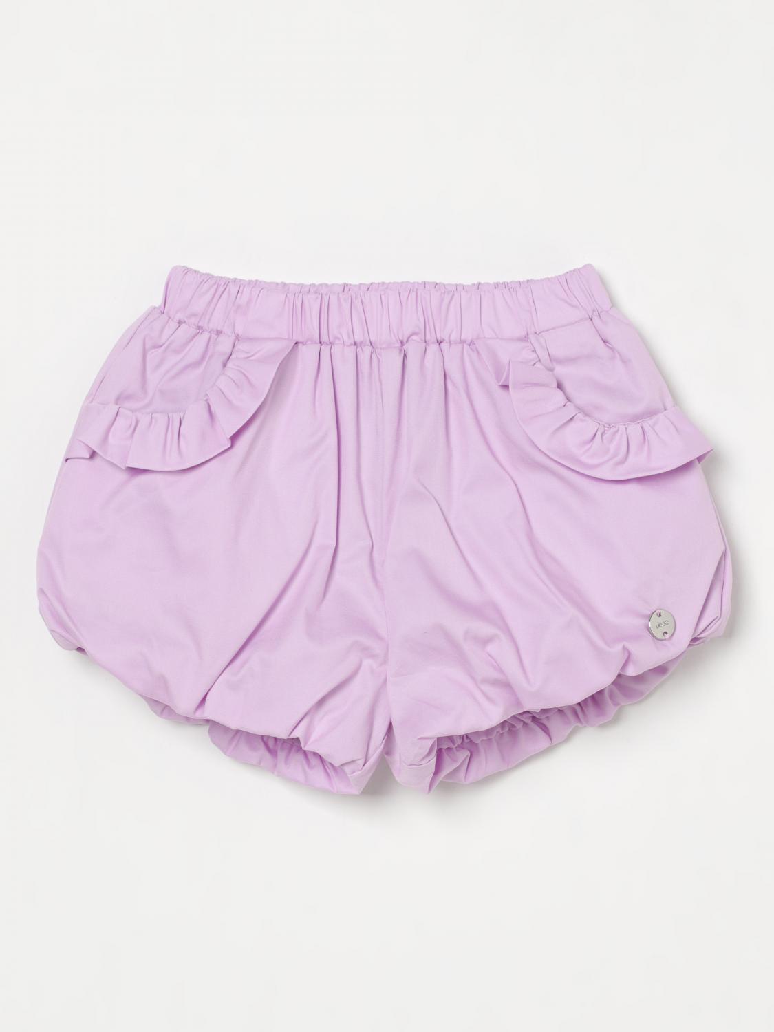 LIU •JO SHORTS LIU JO KIDS COLOR LILAC G69814038