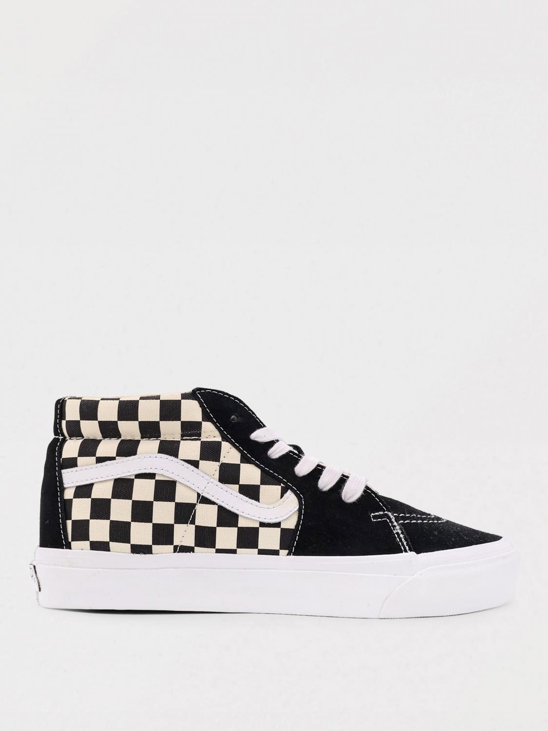 Vans Sk8-mid Reissue 83 Canvas High-top Sneakers In Schwarz