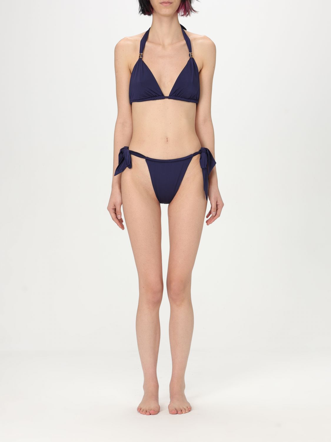 Elisabetta Franchi Swimsuit Woman Color Black In Sea