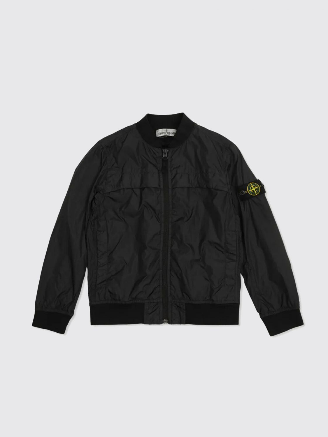 Stone Island Jacket  Junior Kids Color Black In Black