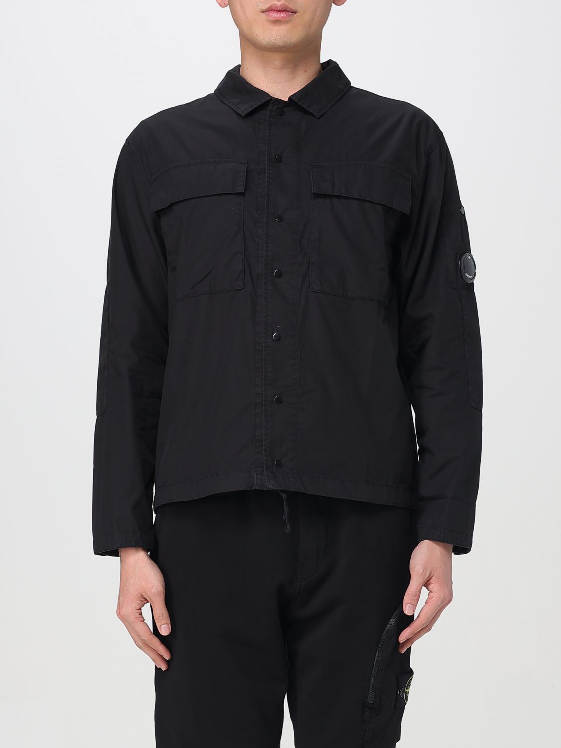 C.p. Company Jacket C. P. Company Men Color Black In Black