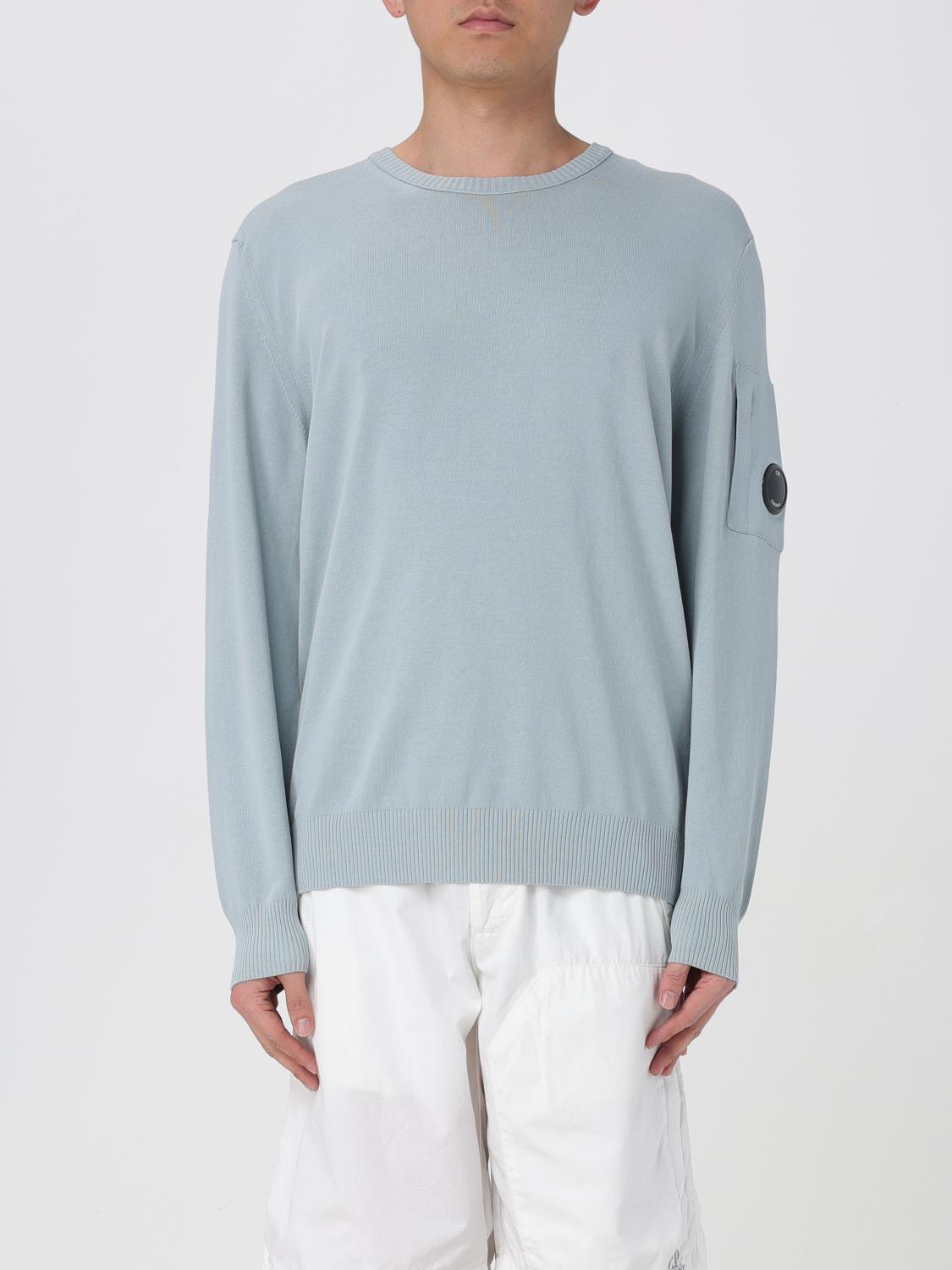 C.p. Company Sweater C. P. Company Men Color Gnawed Blue In Gnawed Blue