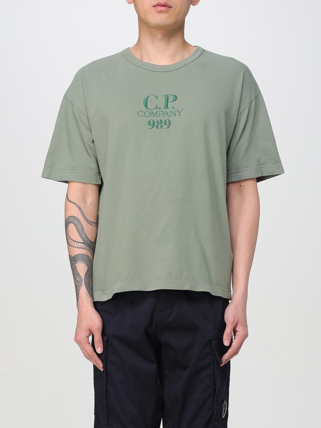 C.p. Company T-shirt C. P. Company Men Color Green In Grün
