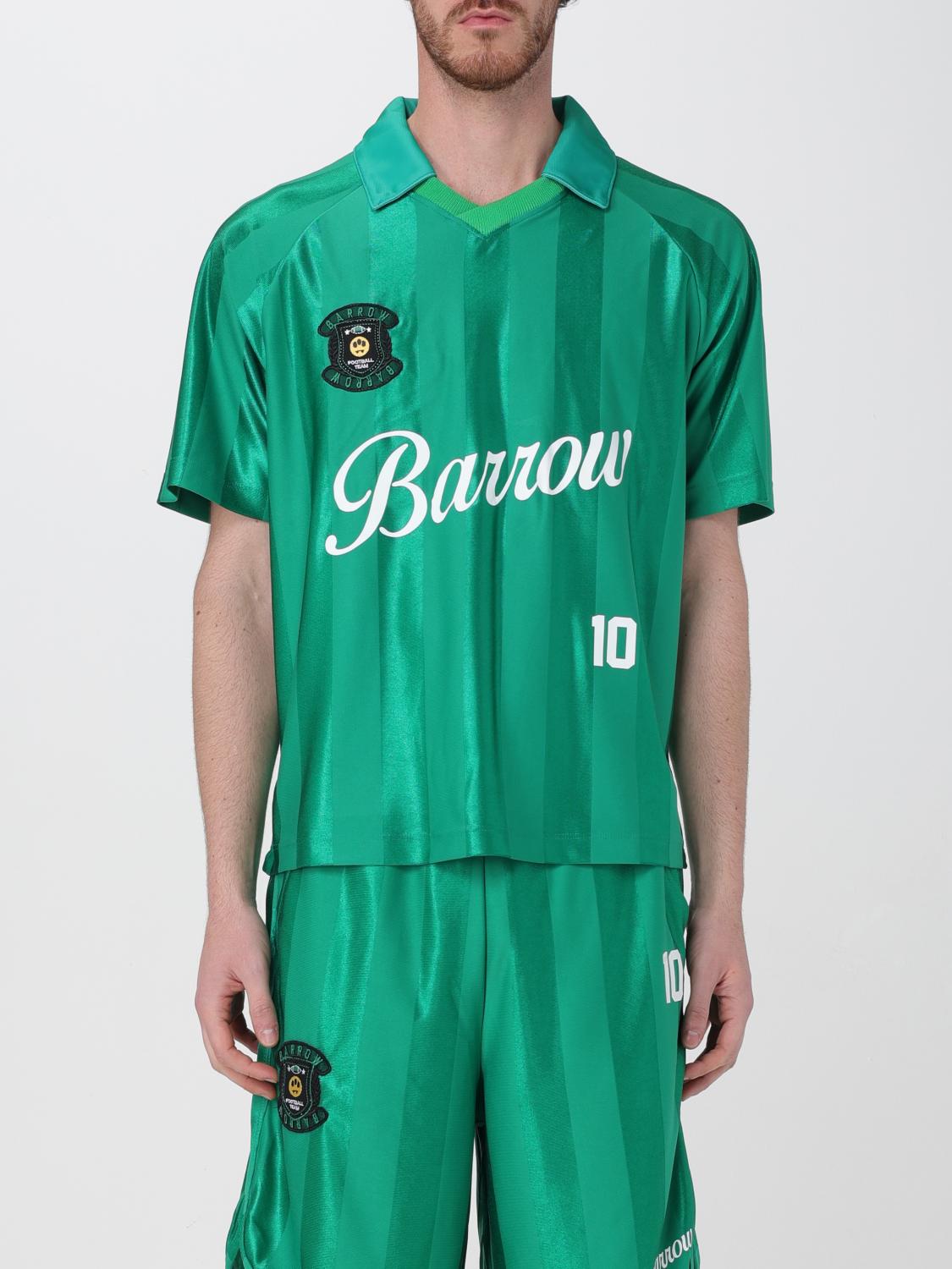 Barrow Football Green Polyester T-shirt In Green