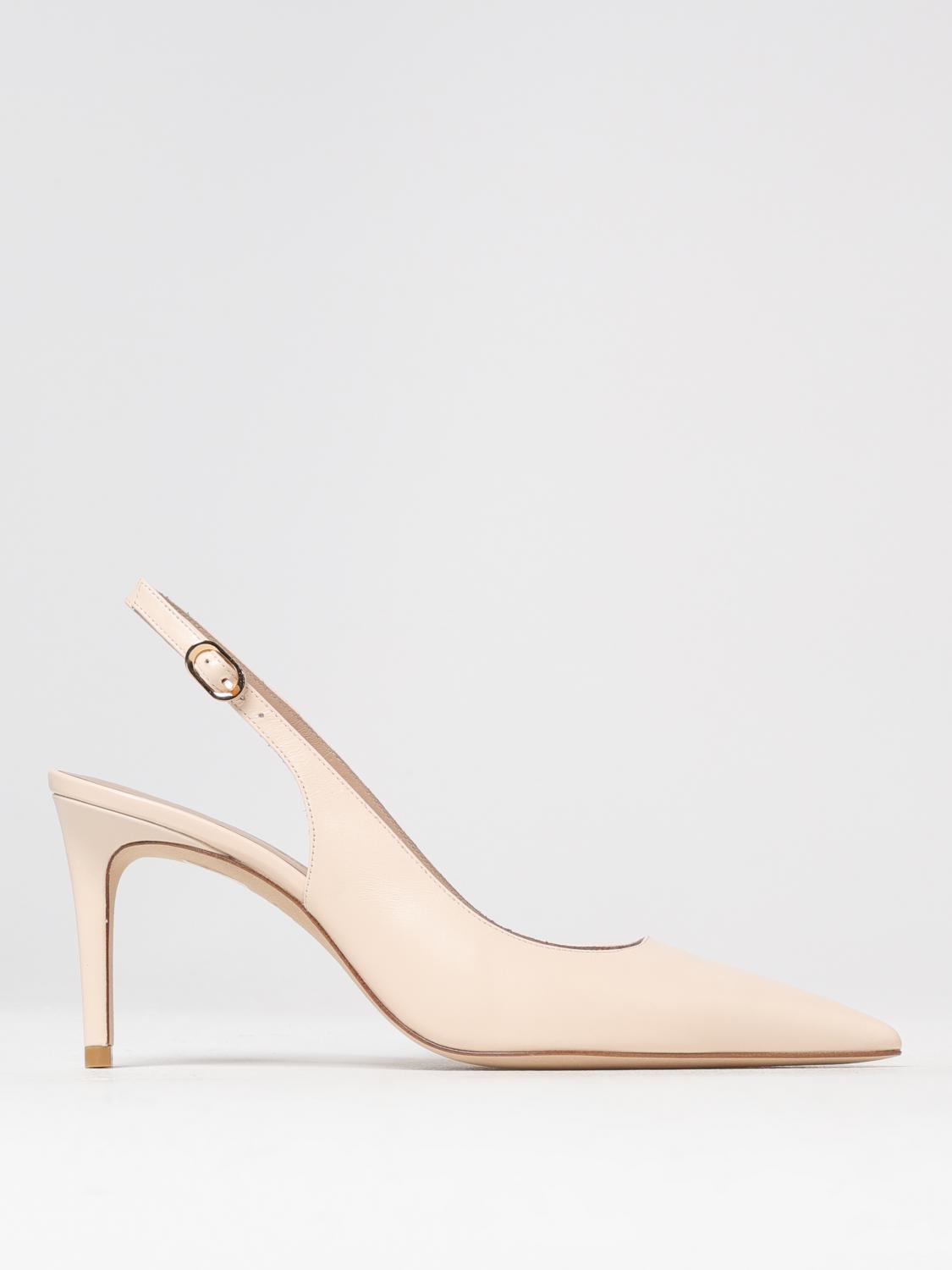 Stuart Weitzman 70mm Power Slingback Pumps In Cream