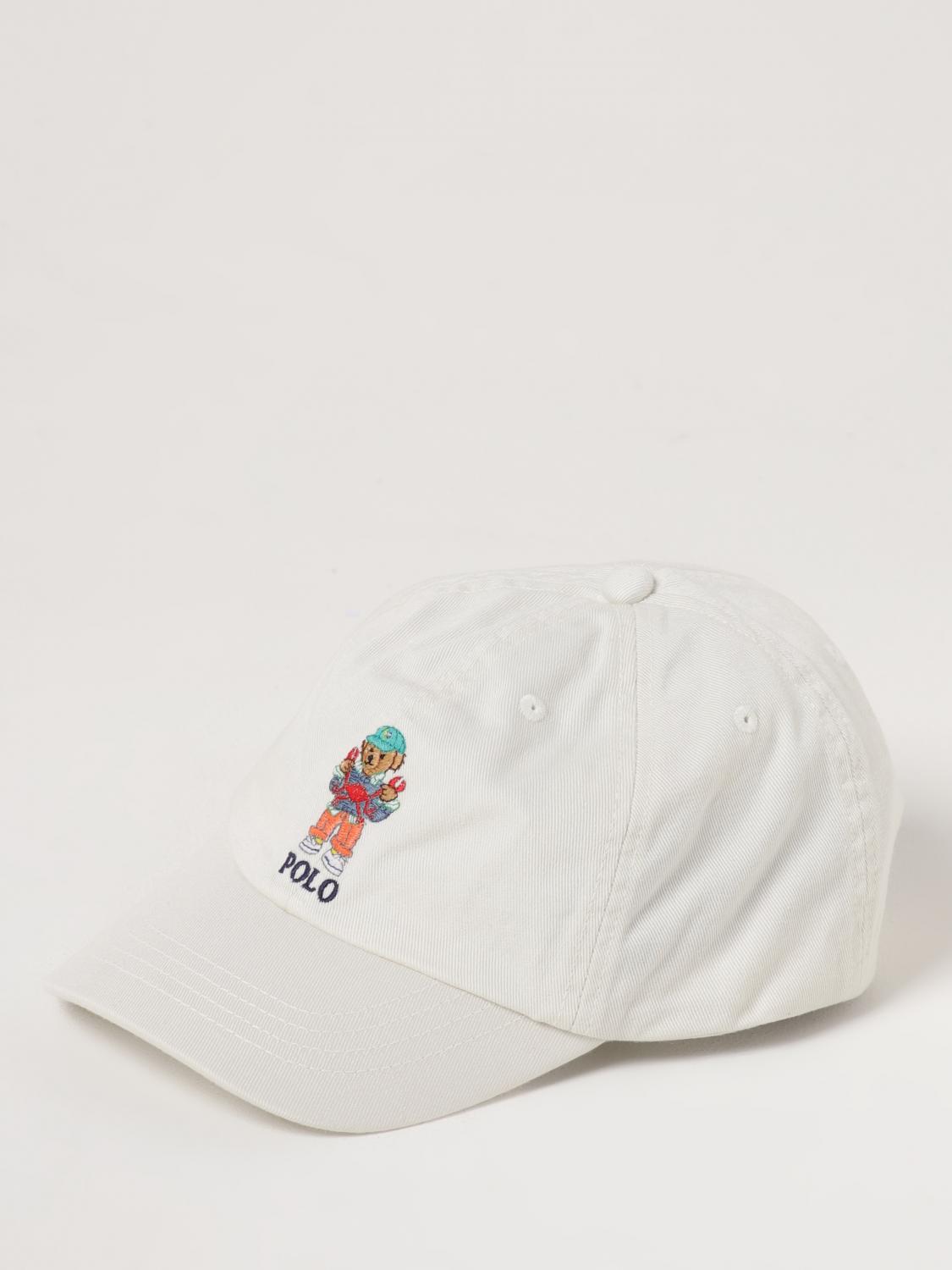 Polo Ralph Lauren Hat Kids  In White
