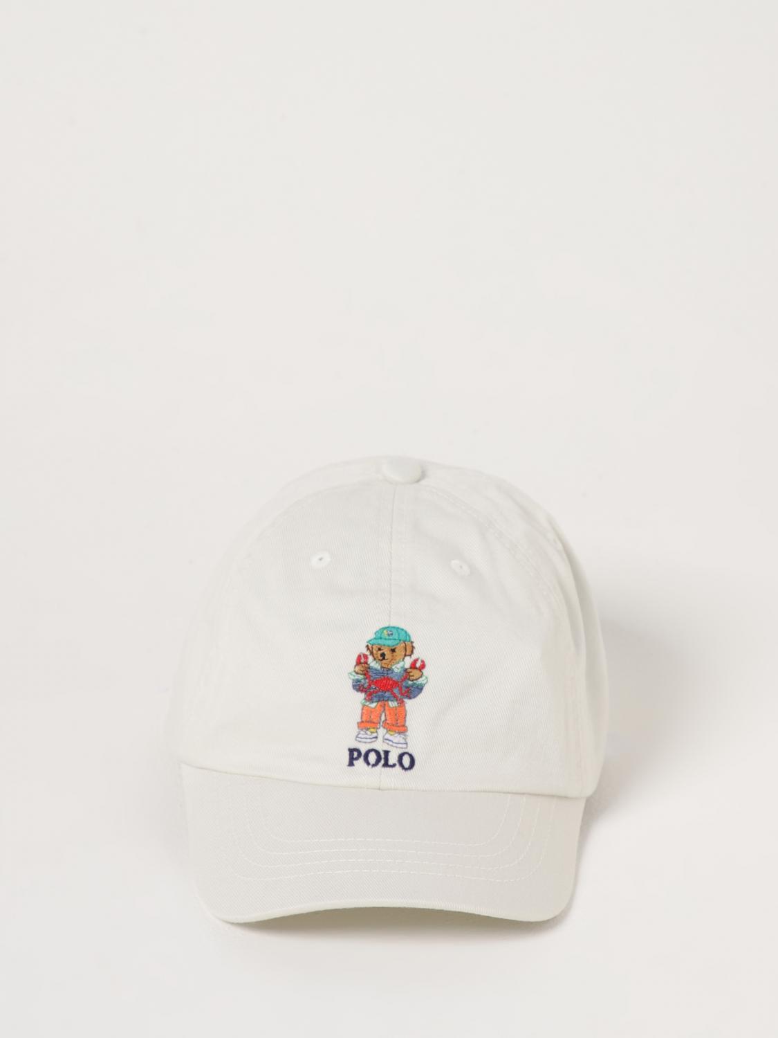 Polo Ralph Lauren Hat Kids In White