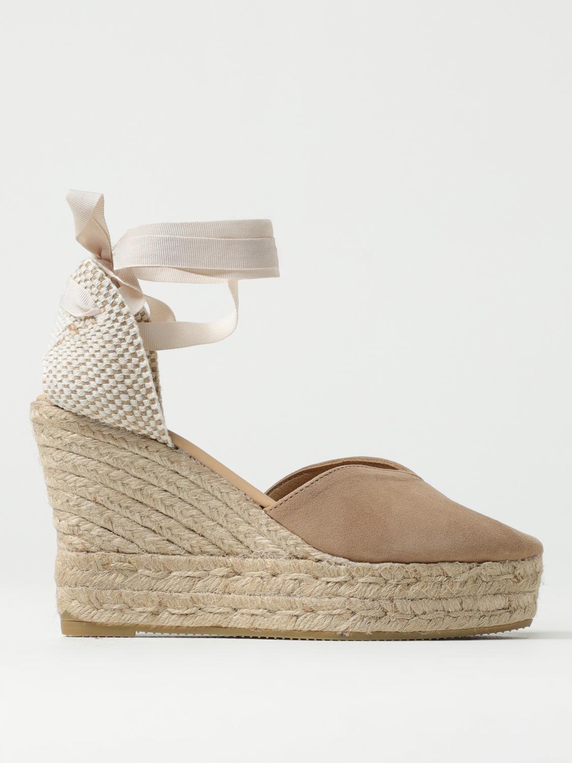 Manebi Hampstons Espadrilles With Wedge In Beige