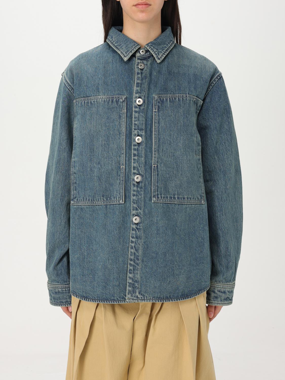Jil Sander Denim Overshirt In Blue