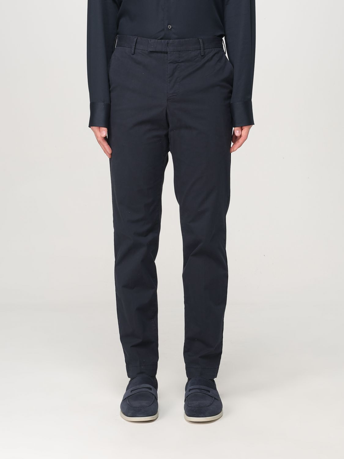 Pt Torino Pants Men Color Blue In Blau