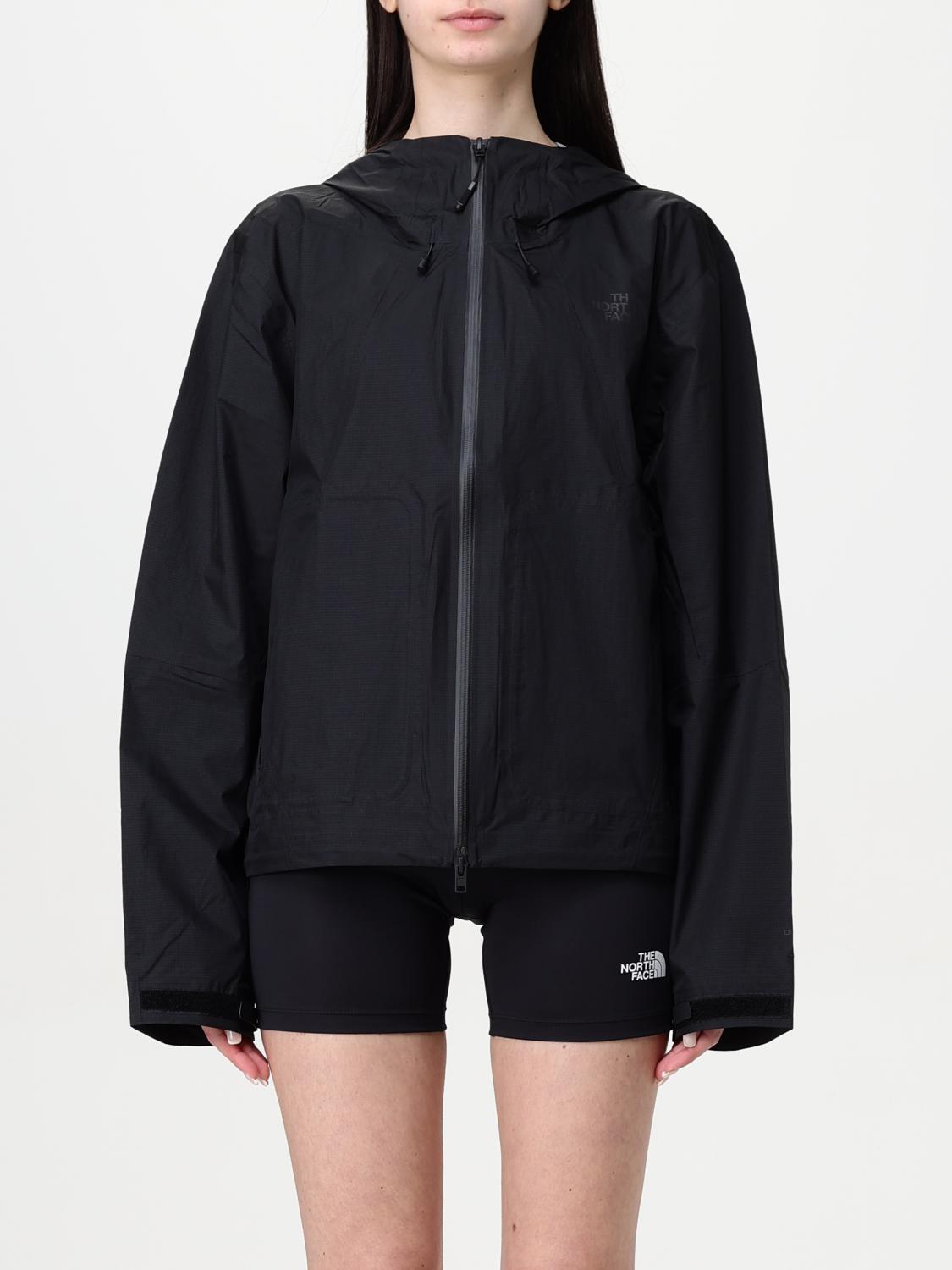 Shop The North Face Jacket Woman Color Black