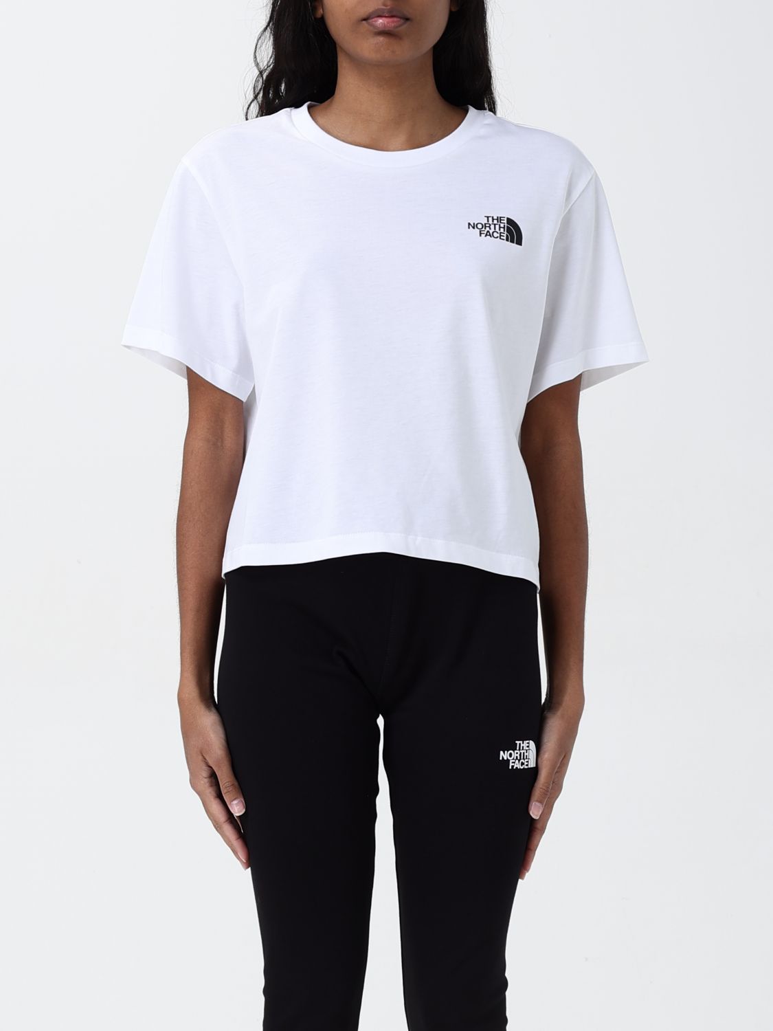 THE NORTH FACE T-SHIRT THE NORTH FACE WOMAN COLOR WHITE G70318001