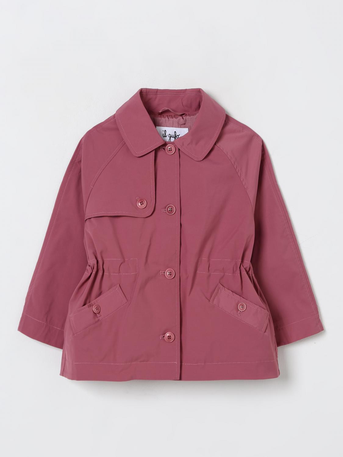 Il Gufo Coat Kids Color Pink In Pink