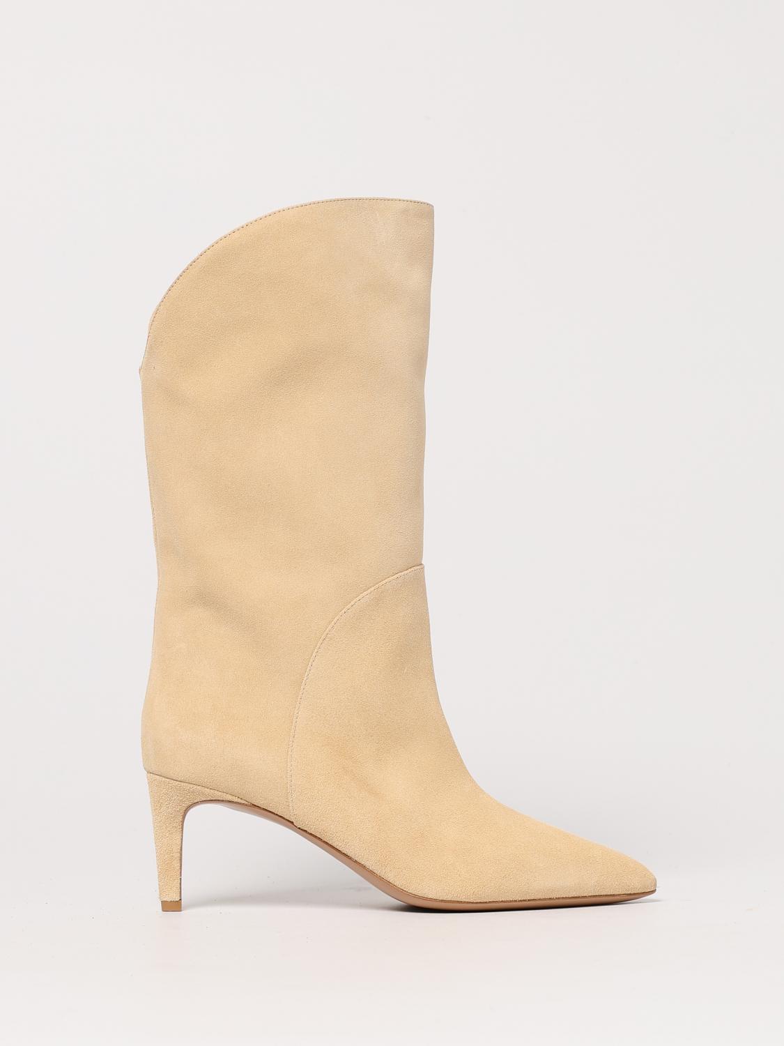 Paris Texas Flache Stiefeletten Damen Farbe Beige In Beige