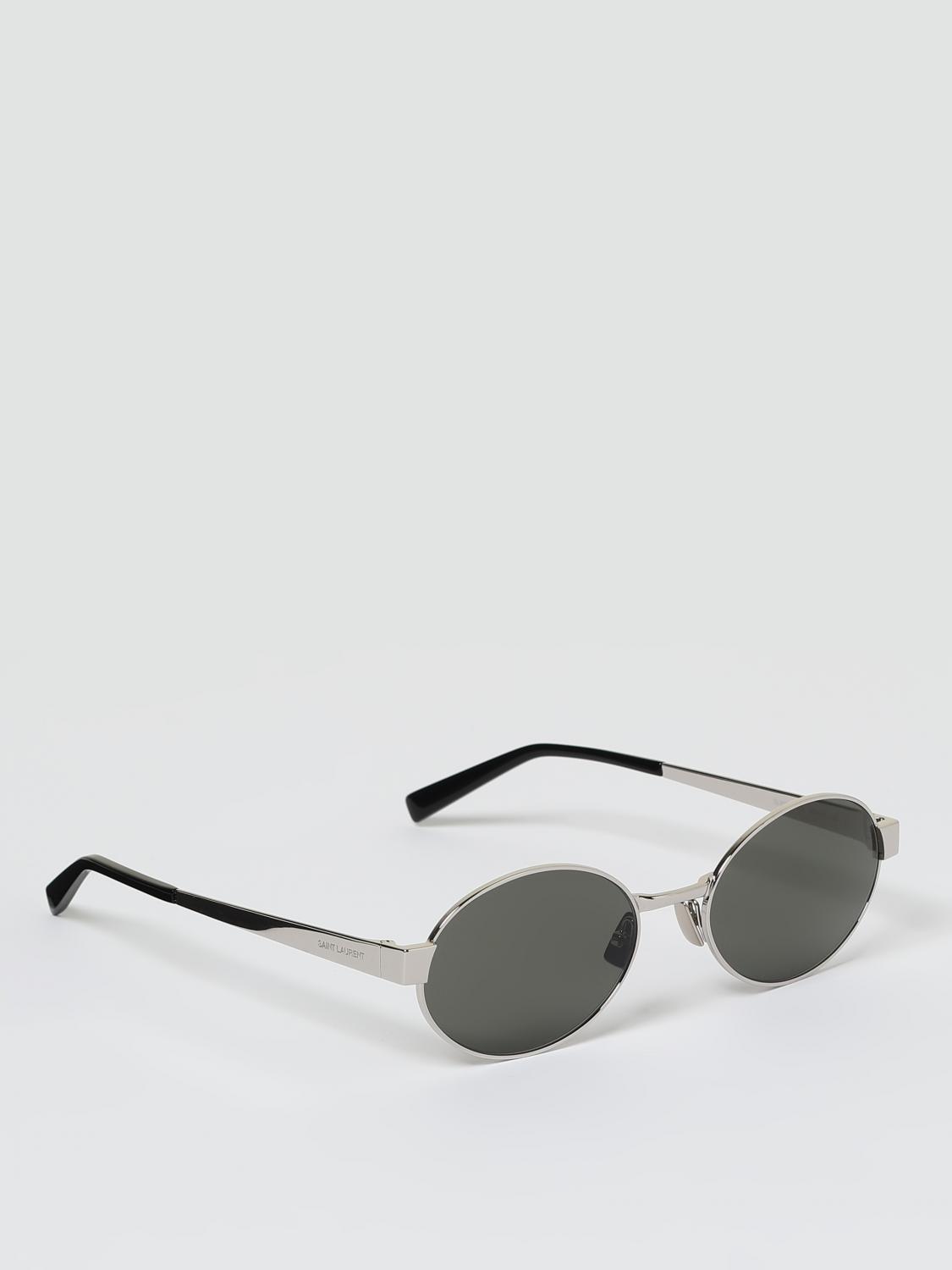 SAINT LAURENT Sunglasses Men color Silver
