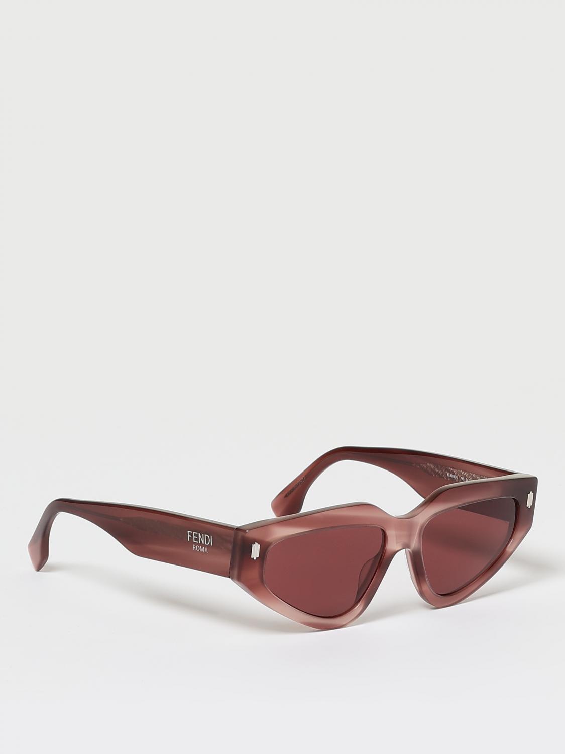 FENDI FENDI Sunglasses Woman color Burgundy　FENDI サングラス ウーマン カラー バーガンディ