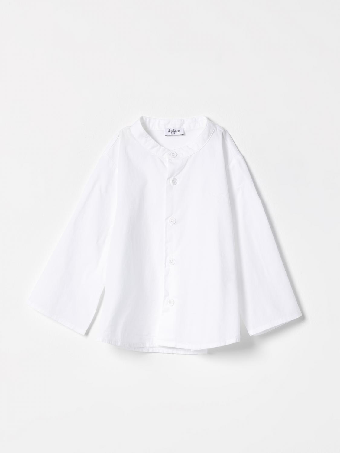 Il Gufo Hemd Kinder Farbe Weiss In Weiss
