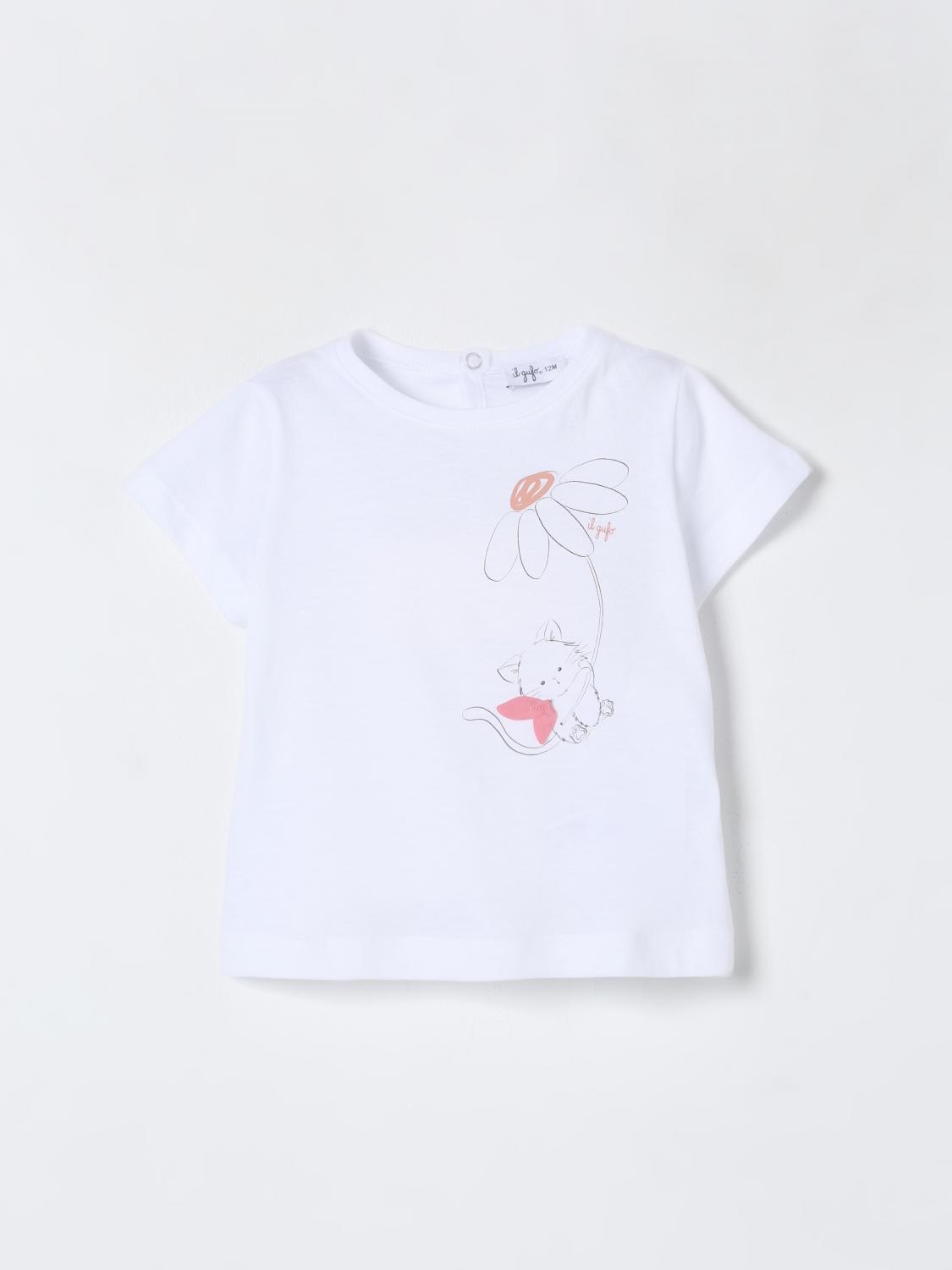 Il Gufo T-shirt Kinder Farbe Weiss In Weiss