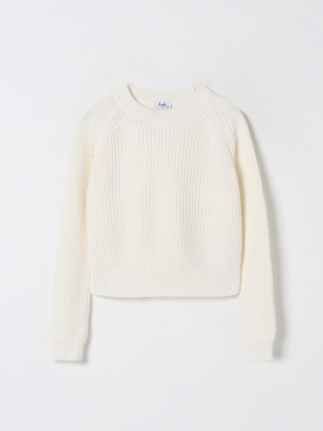 Il Gufo Pullover Kinder Farbe Weiss In Weiss