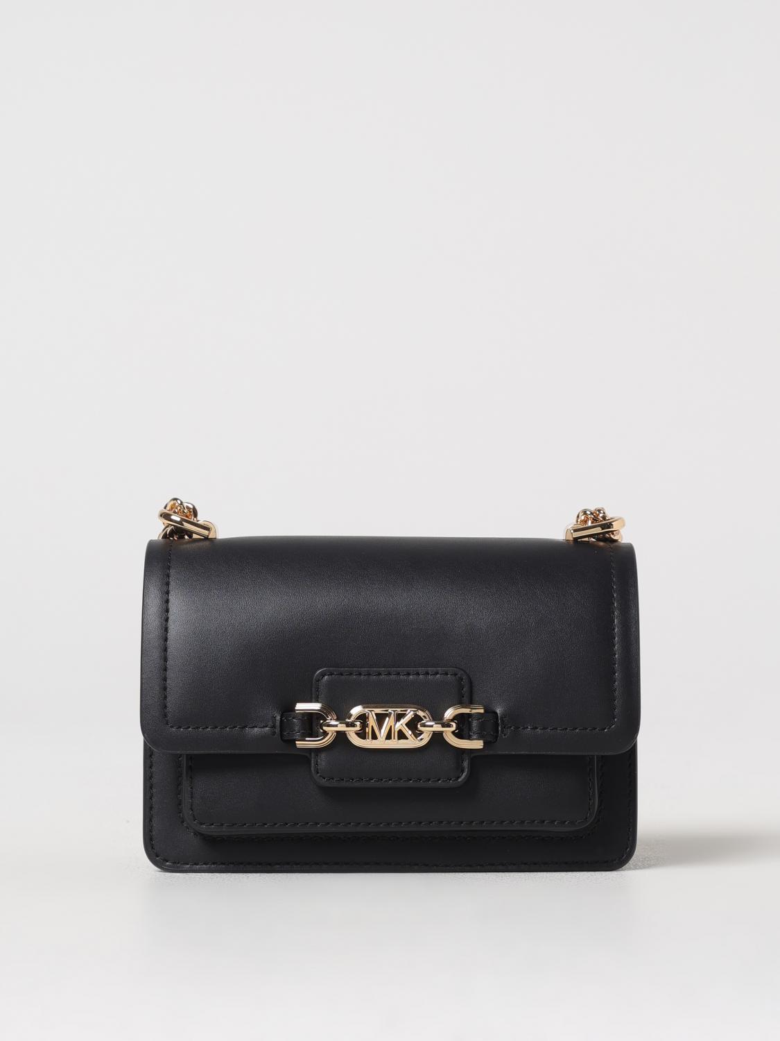 Michael Kors Heater Shoulder Bag In Black