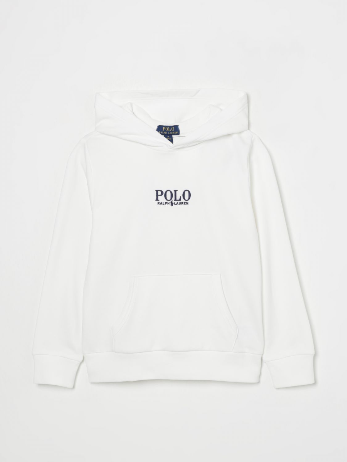 Polo Ralph Lauren Logo-embroidered Hoodie In ホワイト
