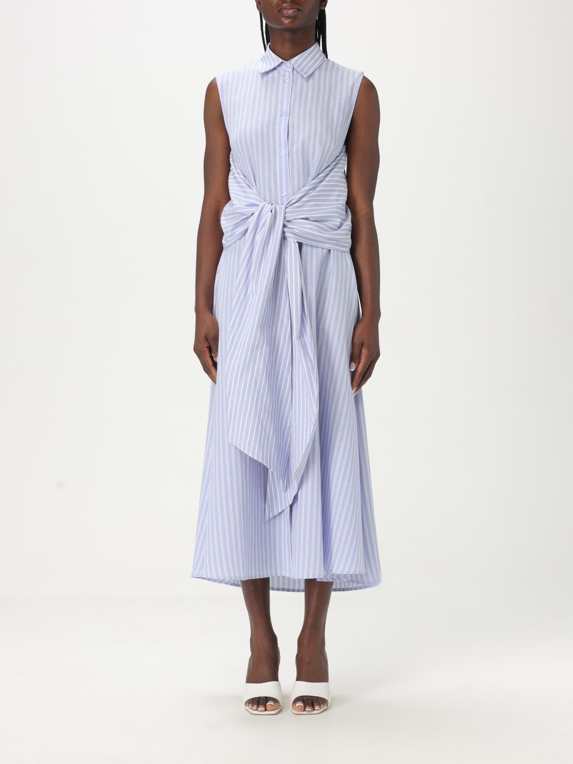 Twinset Dress  Woman Color Striped In Gestreift
