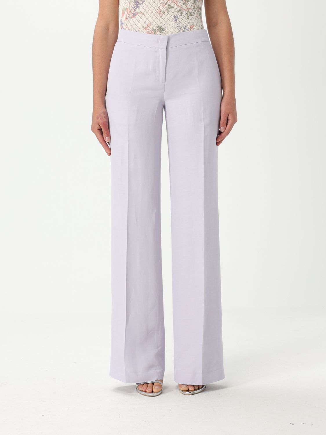 Twinset Pants  Woman Color Lilac