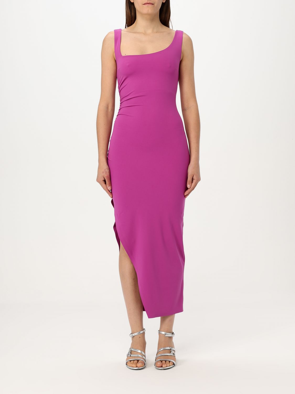 Patrizia Pepe Dress  Woman Color Violet In Violet
