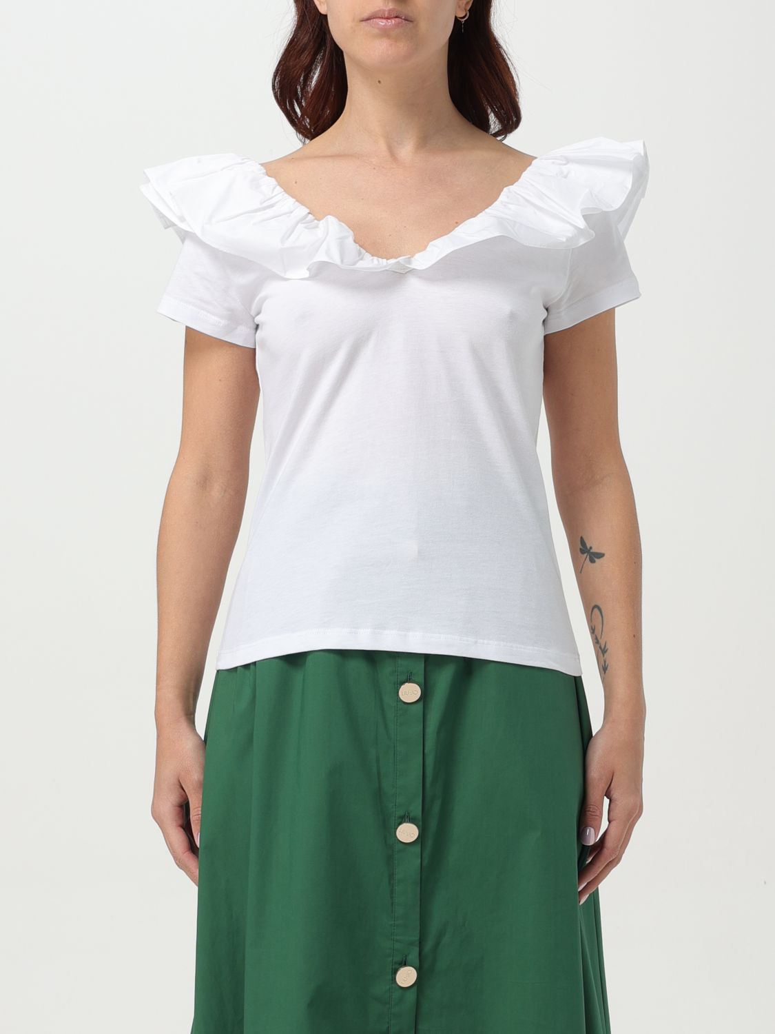 Liu •jo T-shirt Liu Jo Damen Farbe Weiss 1 In Weiss