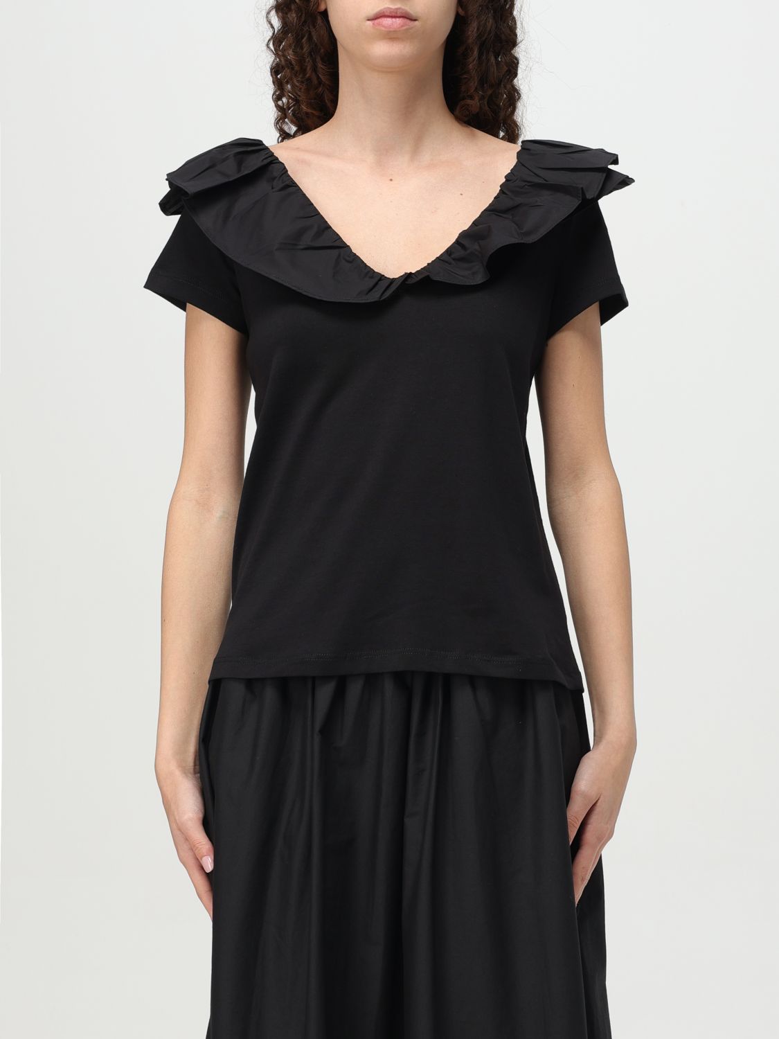 Liu •jo T-shirt Liu Jo Damen Farbe Schwarz In Schwarz