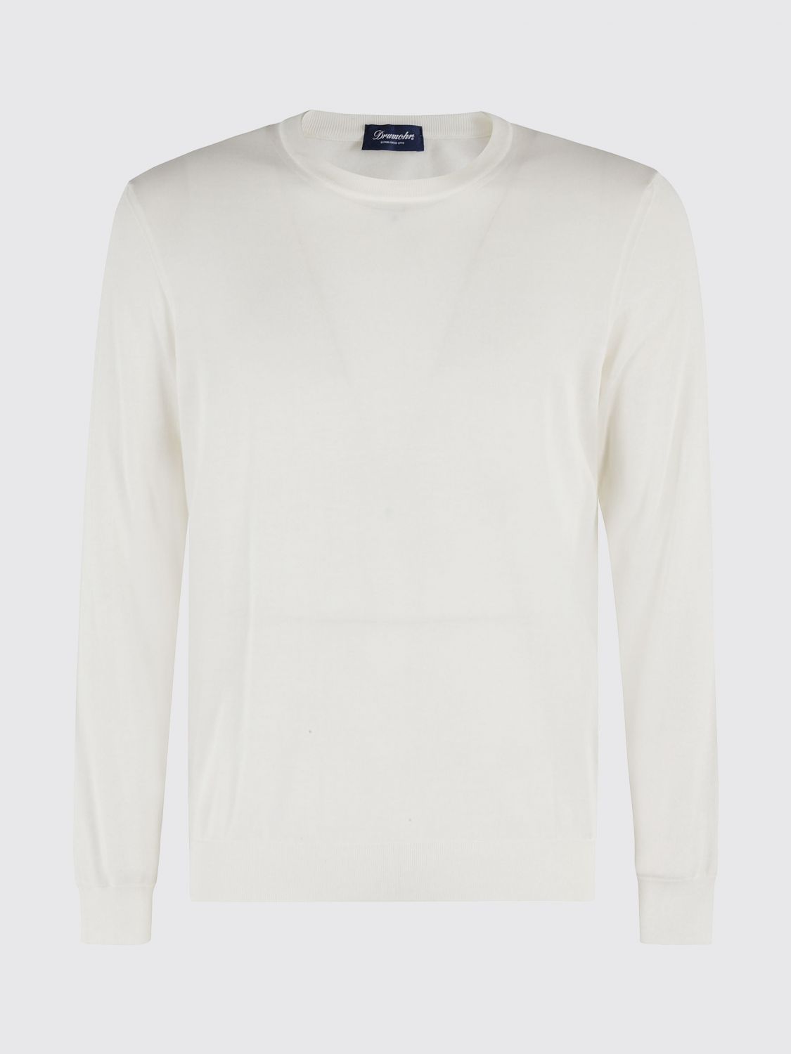 Drumohr Sweater Men Color Milk In Multi