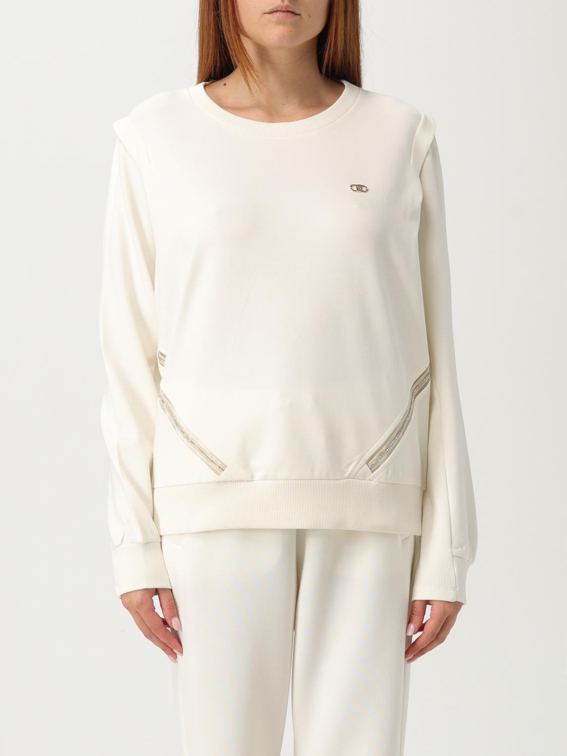 Liu •jo Sweatshirt Liu Jo Woman Color White In White