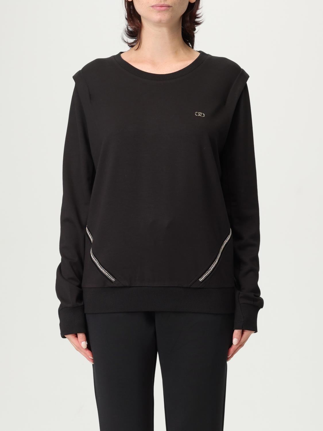 Liu •jo Sweatshirt Liu Jo Woman Color Black In Black
