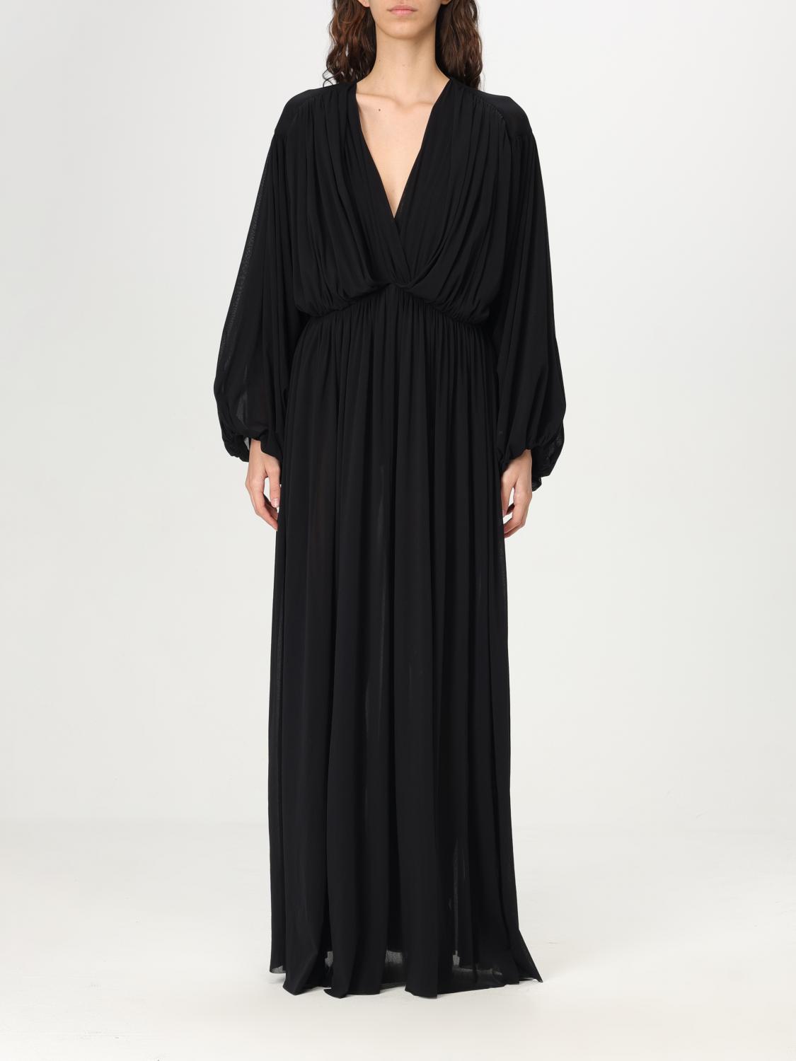 Philosophy Di Lorenzo Serafini Stretch Tulle Dress Clothing In Black