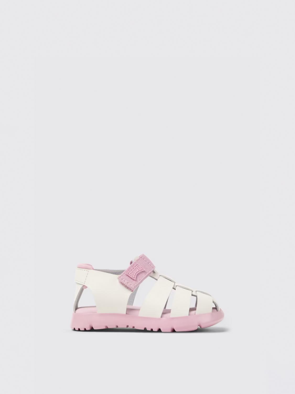 Camper Shoes Kids Color Beige In White
