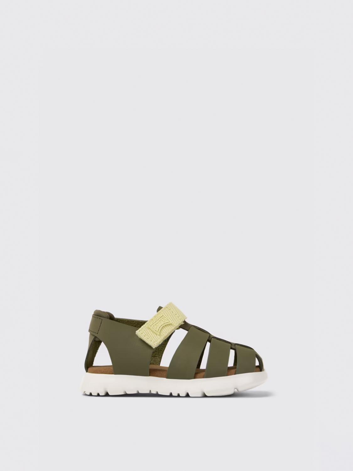Camper Shoes Kids Color Green In Green