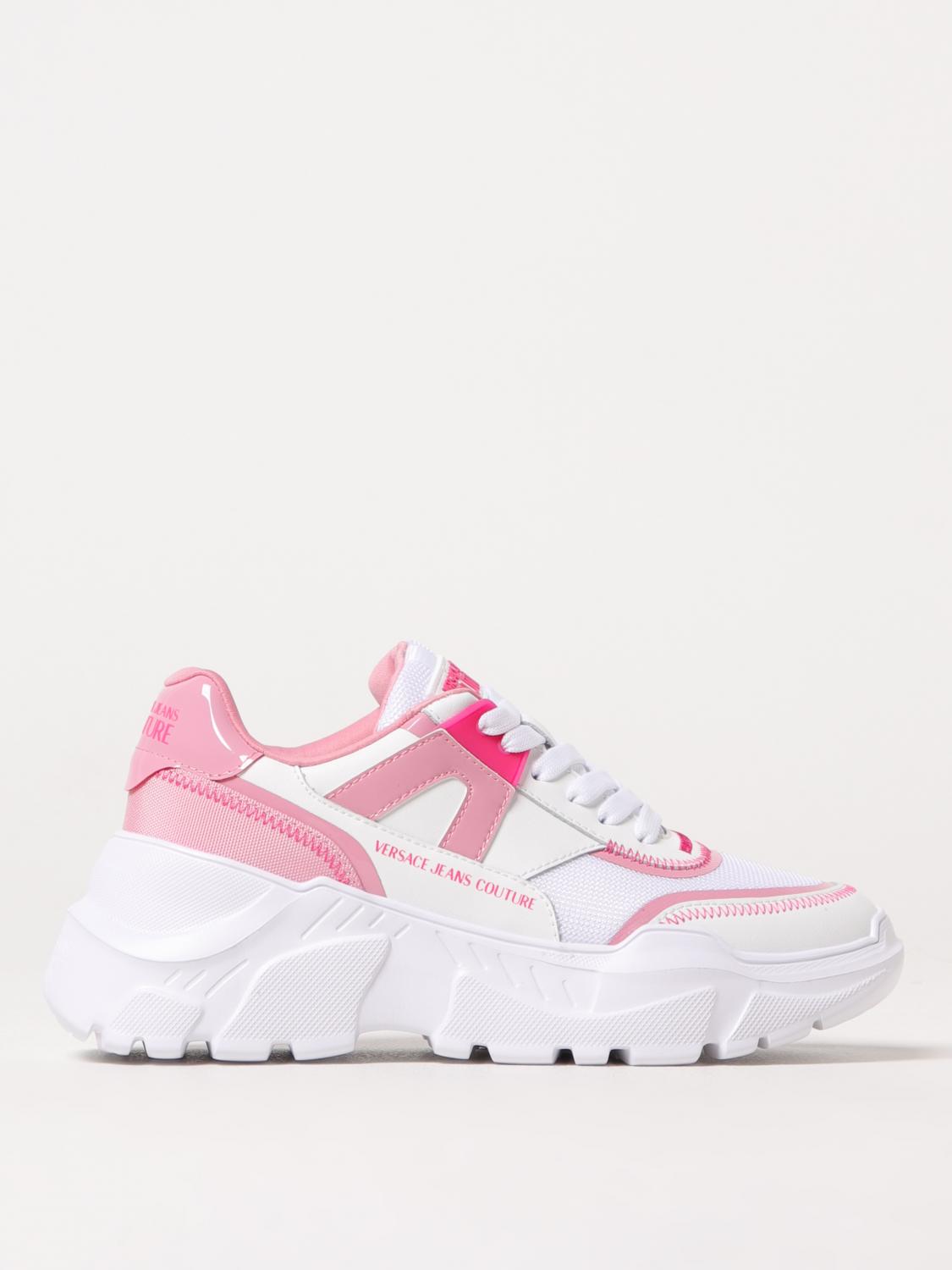 Shop Versace Jeans Couture Sneakers Woman Color White In Weiss