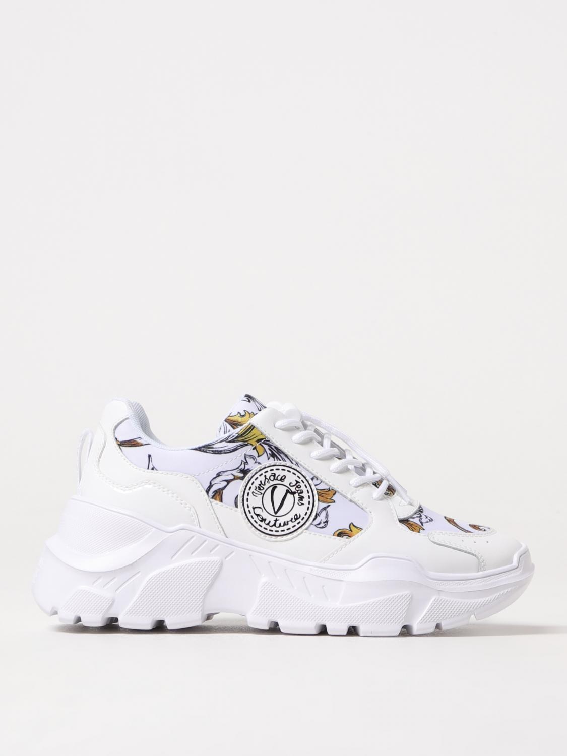 VERSACE JEANS COUTURE SNEAKERS VERSACE JEANS COUTURE WOMAN COLOR WHITE G70862001