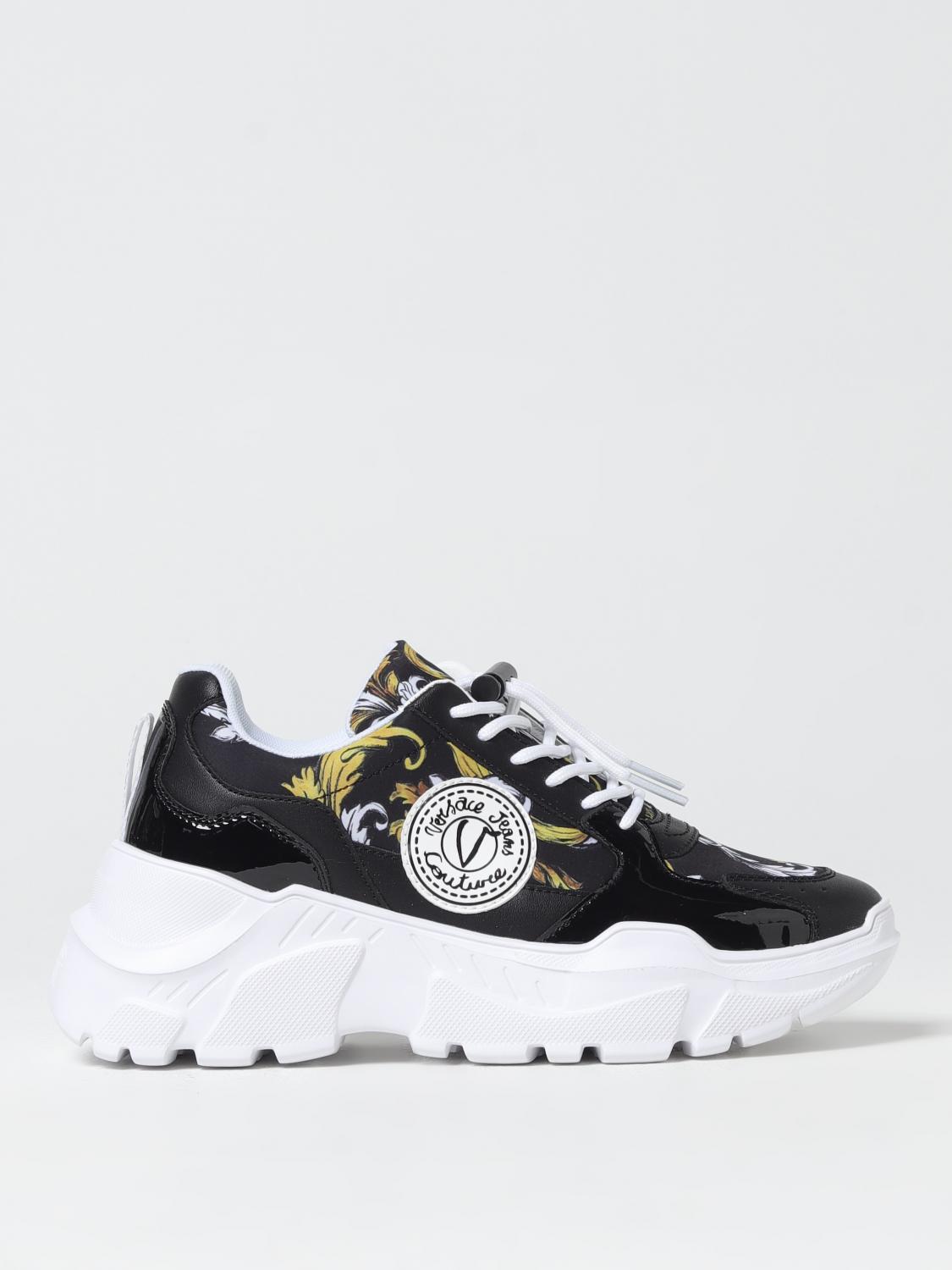 VERSACE JEANS COUTURE SNEAKERS VERSACE JEANS COUTURE WOMAN COLOR BLACK G70862002