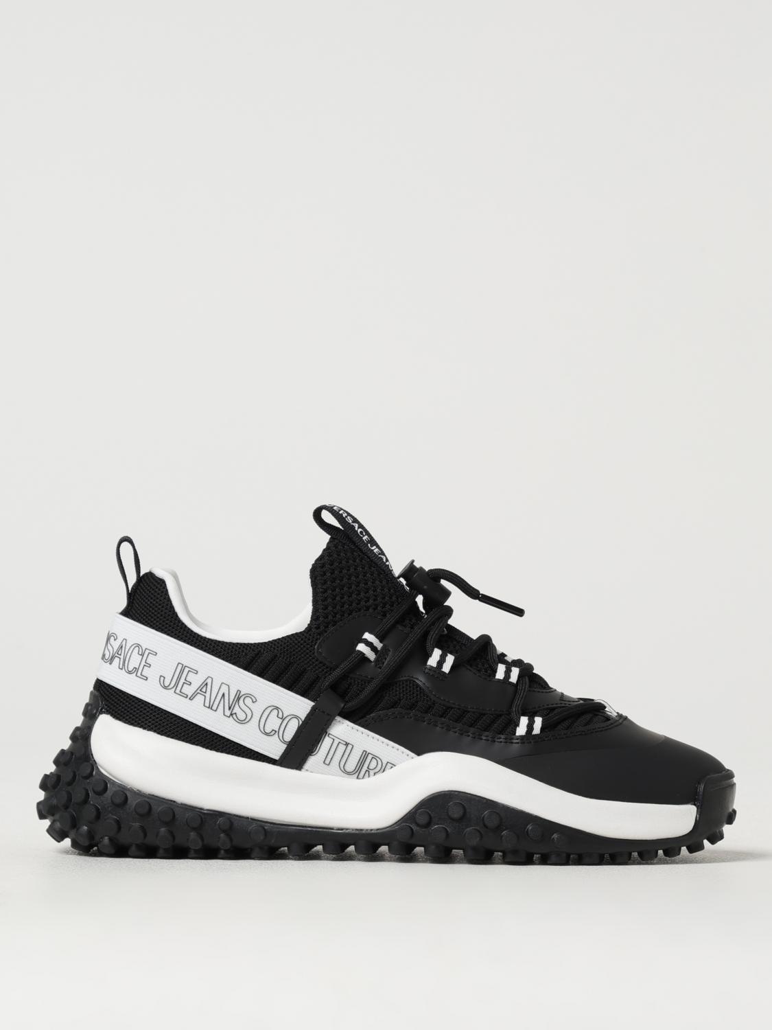 Shop Versace Jeans Couture Sneakers Woman Color Black In Schwarz