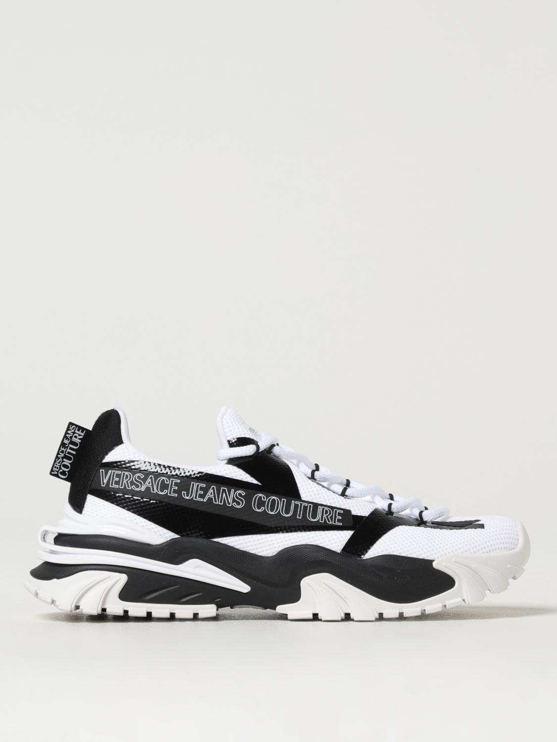 Shop Versace Jeans Couture Sneakers Woman Color White In Weiss