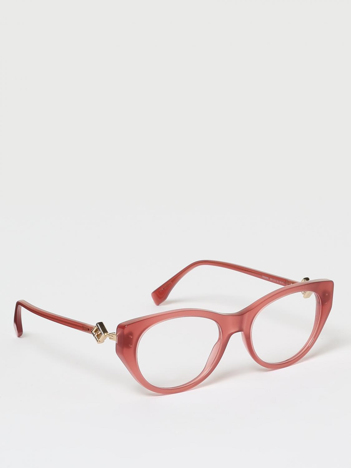 FENDI FENDI Optical Frames Woman color Red　FENDI オプティカル フレーム ウーマン カラー レッド