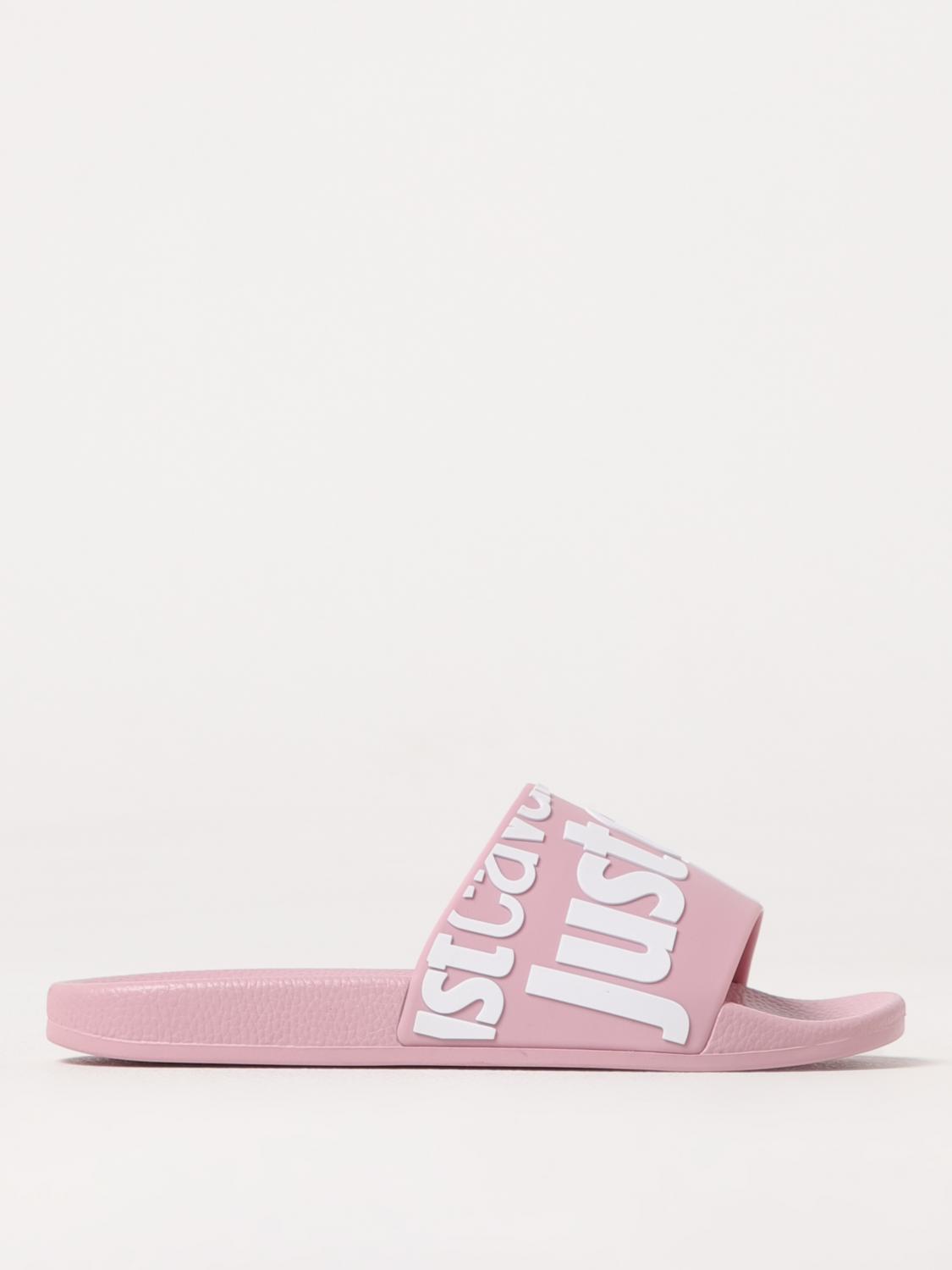 JUST CAVALLI FLAT SANDALS JUST CAVALLI WOMAN COLOR PINK G70959010